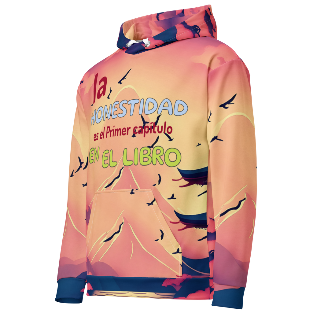 “Shoujiki | Sudadera con Capucha Unisex – La Honestidad como Camino a la Sabiduría”