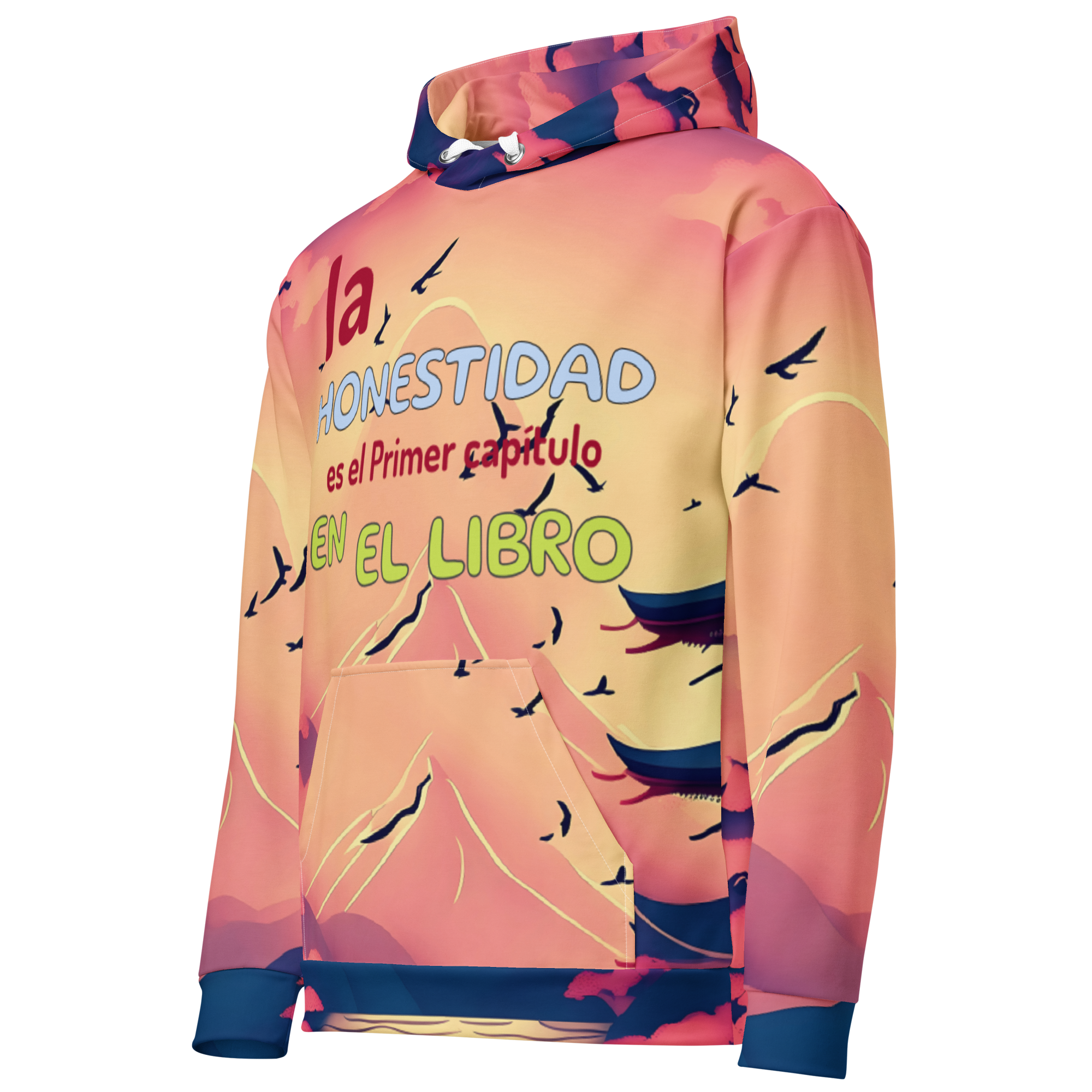 “Shoujiki | Sudadera con Capucha Unisex – La Honestidad como Camino a la Sabiduría”