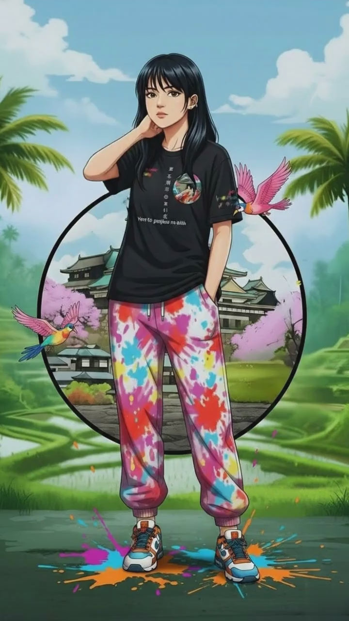 Between Dreams and Reality T-Shirt — Japanese Kanji Streetwear, Oriental Aesthetic Unisex Tee